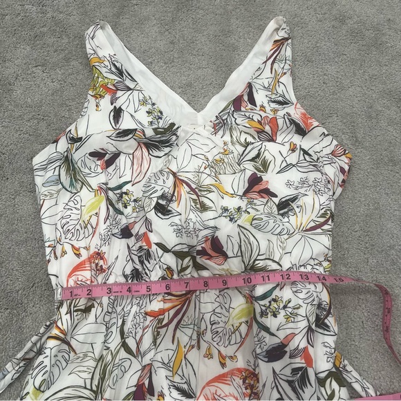 A New Day Floral A-Line Dress Women’s L - Picture 8 of 8